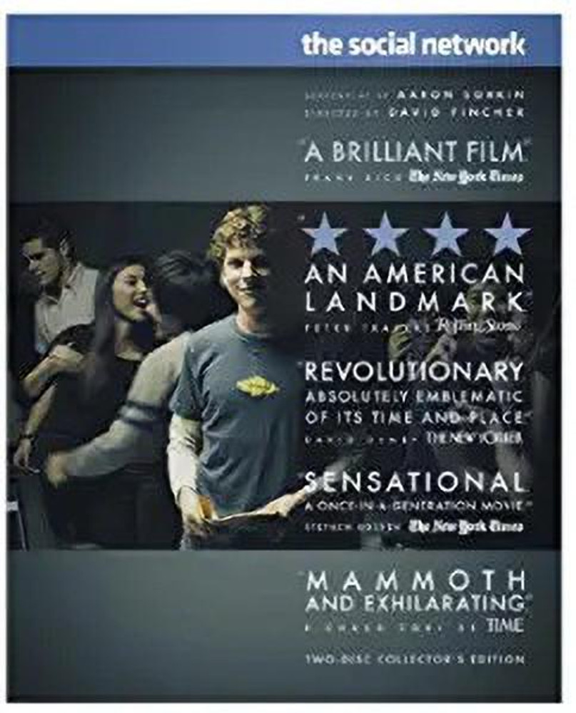 The social network movie online sales