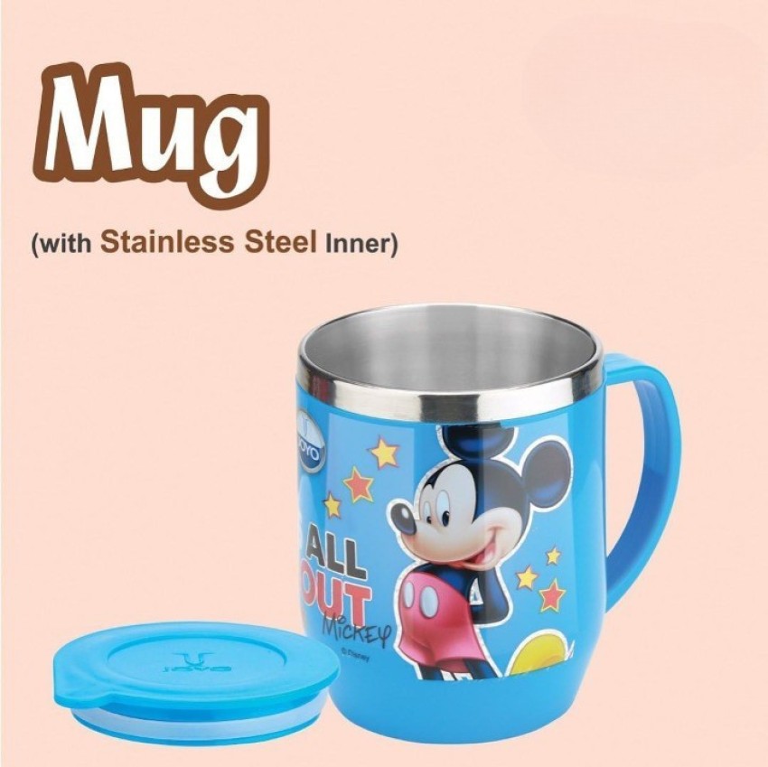 DecorMed Mickey Mouse For Kids Plastic Coffee Mug Price in India