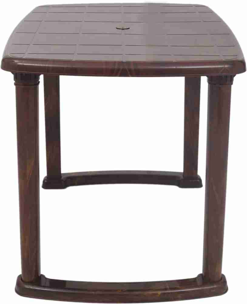 Supreme Furniture Restaurant and Cafeteria Silver Teak Wood