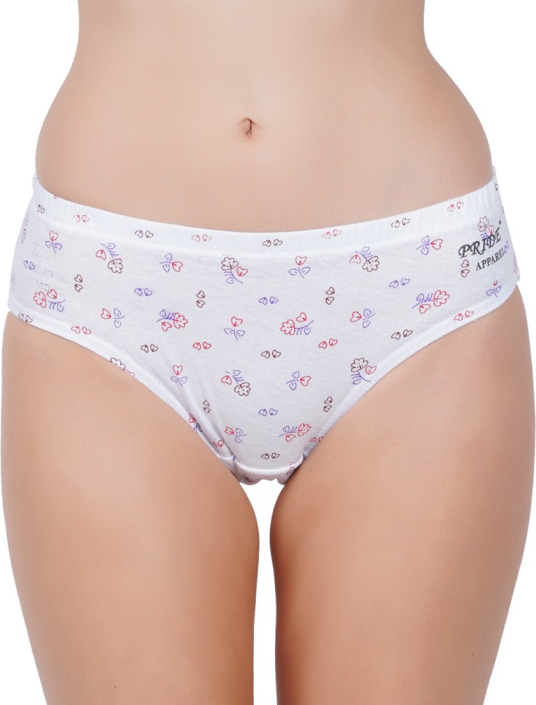 Buy Pride Apparel Ladies Panties 100% Cotton Panties (Multicolored
