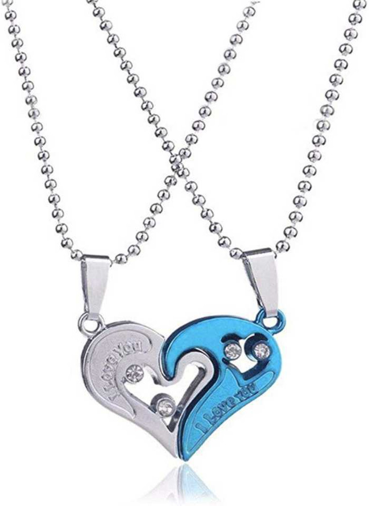 Valentine's day gift heart locket necklace clearance