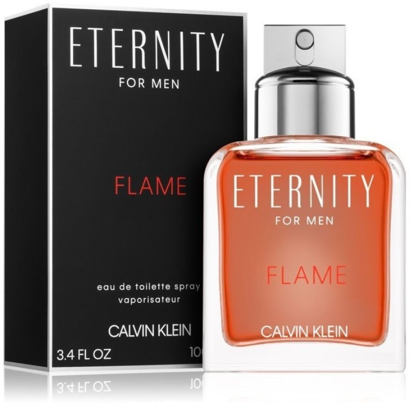 Buy CK 100 Online FLAME FOR Eau de ETERNITY OZ FL BY Toilette - ONE MEN India ml PERFUME 3.4 In
