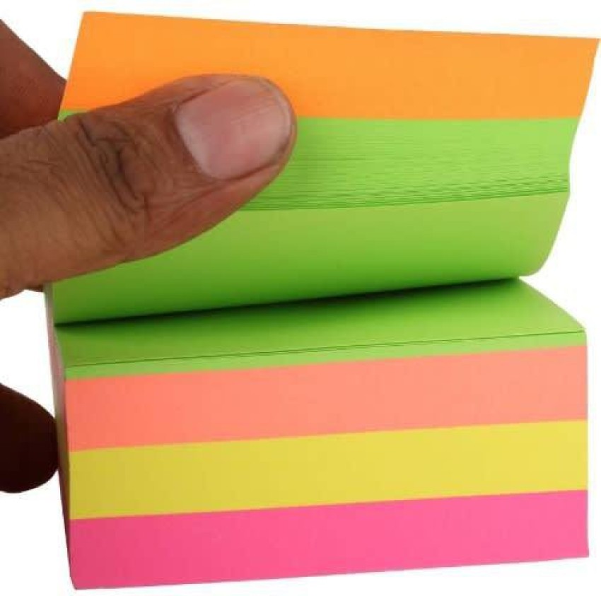 Mini bloc cube PLAISIR Classique 5,1 x 5,1 cm 400 feuilles POST-IT - La  Poste