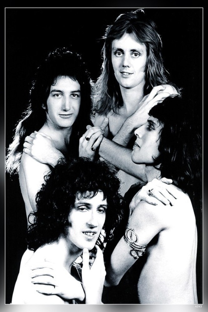 Queen A British Rock Band Freddie Mercury Brian May Roger Taylor John Deacon  Matte Finish Poster Paper Print - Personalities posters in India - Buy art,  film, design, movie, music, nature and