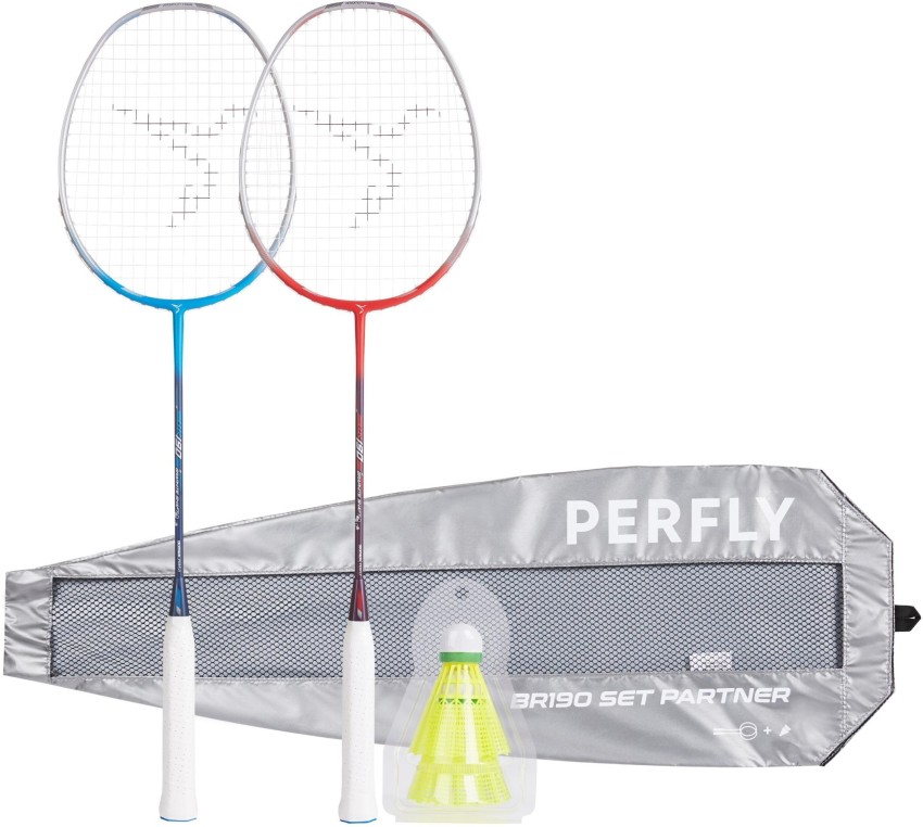 PERFLY by Decathlon ADULT BADMINTON RACKET BR 500 BLACK YELLOW