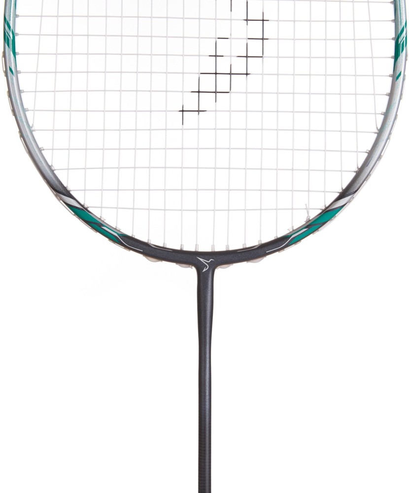 PERFLY by Decathlon ADULT BADMINTON RACKET BR 590 BLACK GREEN Green, Black Strung Badminton Racquet