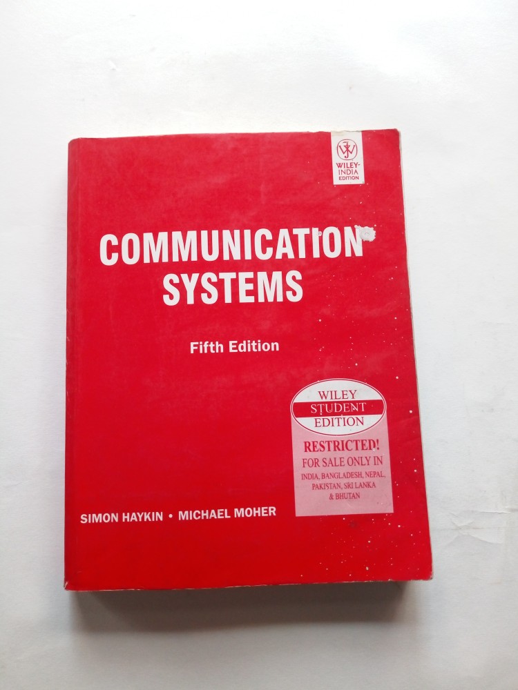 Communication Systems Fifth Edition By Simon Haykin, Michael Moher