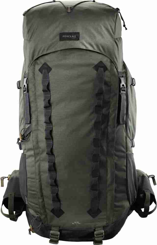 Forclaz by Decathlon Trekking Backpack 900 Pipe Khaki Rucksack Rucksack 90 L green Price in India Flipkart