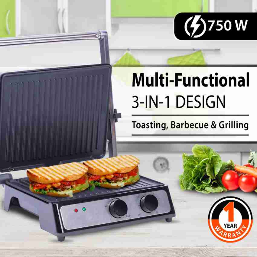 Buy SuperJumbo Grill Sandwich Maker 2000W at Best Price Online in India -  Borosil