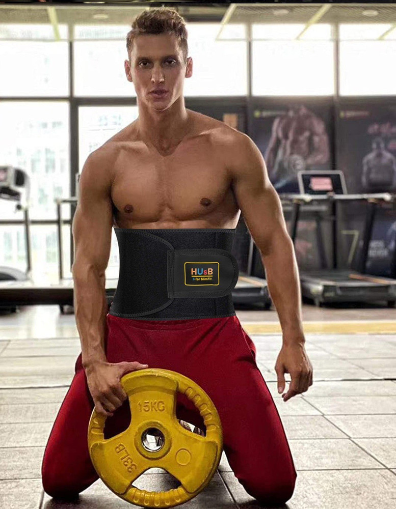 HUSB Sweat Belt Premium Quality For Tummy Fat Burn Fat Loss Yoga GYM Use Slimming Belt Price in India Buy HUSB Sweat Belt Premium Quality For Tummy Fat Burn