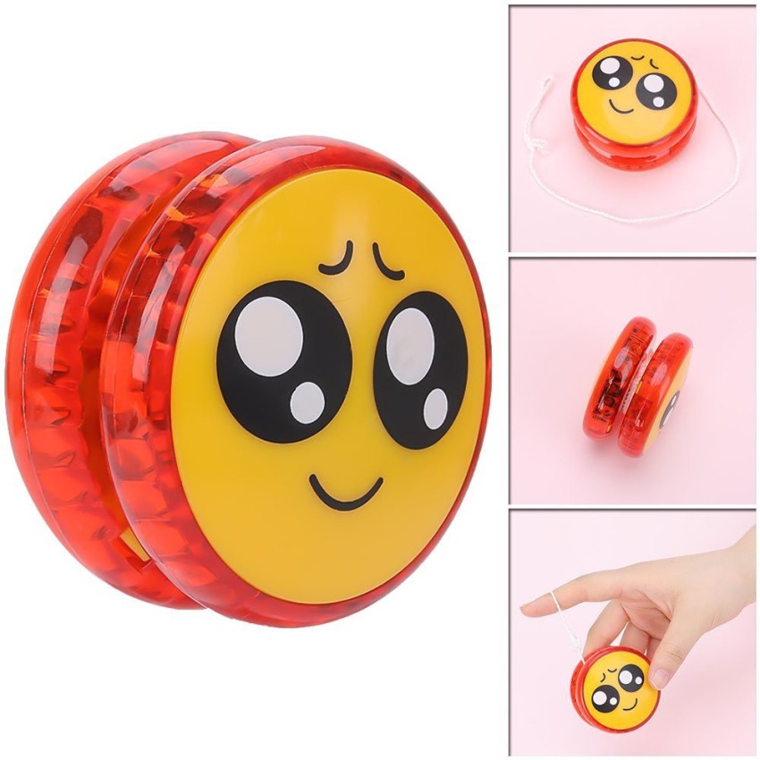 HALO NATION 1 Pc Smiley Yoyo Ball Yo Yo Ball Smily Yoyo for Girls Boys  Flashing led Light - 1 Pc Smiley Yoyo Ball Yo Yo Ball Smily Yoyo for Girls  Boys