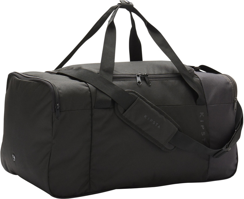 KIPSTA by Decathlon Sports Duffle Bag Essential 55L Black Buy KIPSTA by Decathlon Sports Duffle Bag Essential 55L Black Online at Best Prices in India Football Flipkart