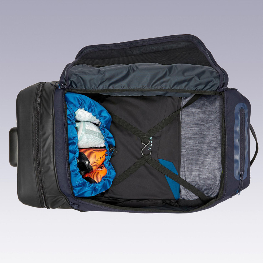 KIPSTA by Decathlon Sports Trolley Bag Intensive 65L Midnight Blue Buy KIPSTA by Decathlon Sports Trolley Bag Intensive 65L Midnight Blue Online at Best Prices in India Multi purpose Flipkart