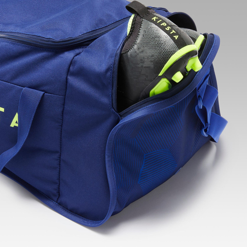 KIPSTA by Decathlon Sports Duffle Bag Kipocket 40L Blue Buy KIPSTA by Decathlon Sports Duffle Bag Kipocket 40L Blue Online at Best Prices in India Football Flipkart