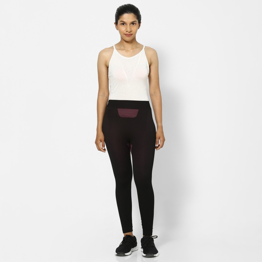 Wedze by Decathlon Solid Women Black Tights - Buy Wedze by Decathlon Solid Women  Black Tights Online at Best Prices in India