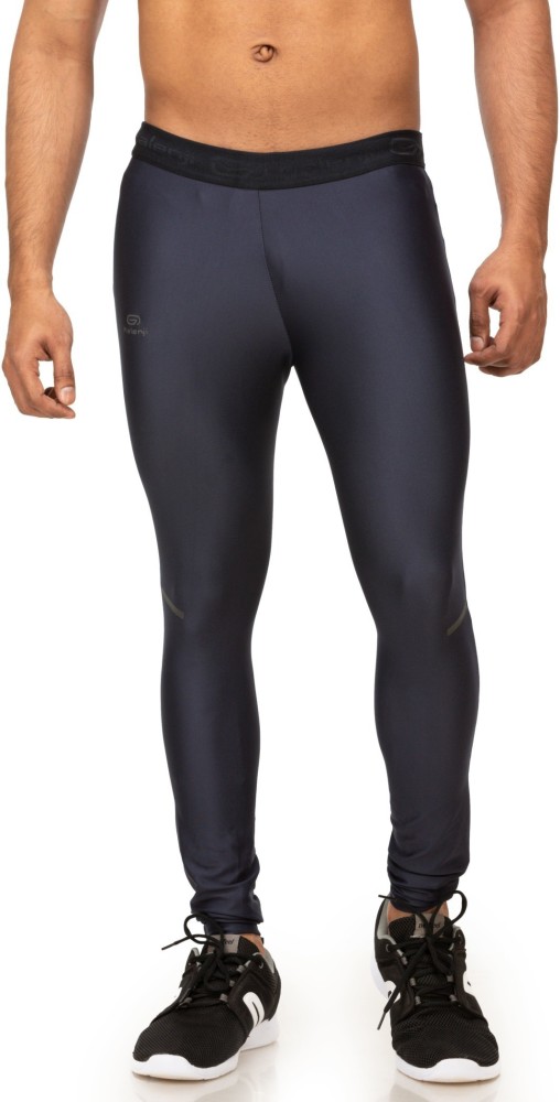 KALENJI by Decathlon Solid Men Blue Tights - Buy KALENJI by Decathlon Solid  Men Blue Tights Online at Best Prices in India