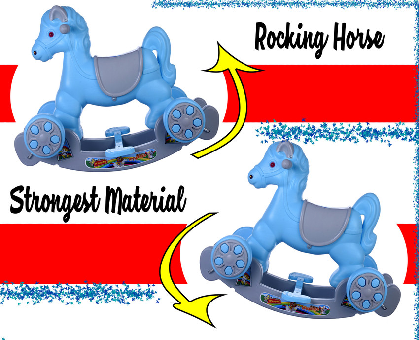 Miss Chief by Flipkart MURPHY ROCKING AND RIDE ON 2 IN 1 HORSE