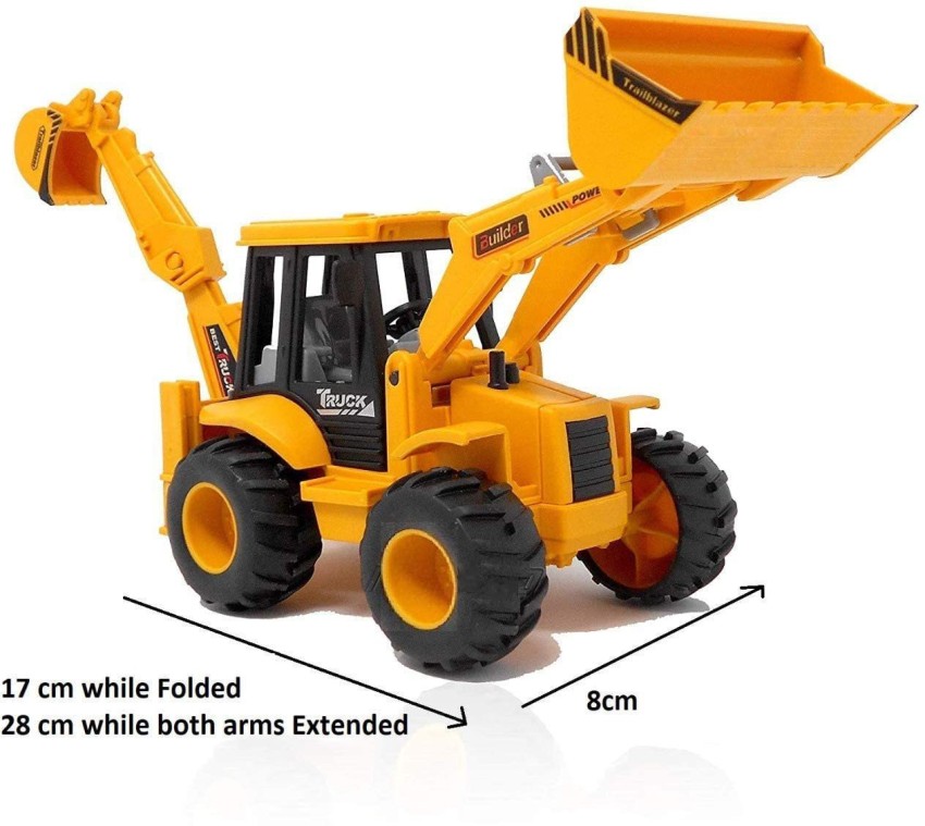 Akvanar JCB 2 in 1 Exclusive Friction Power Construction Series