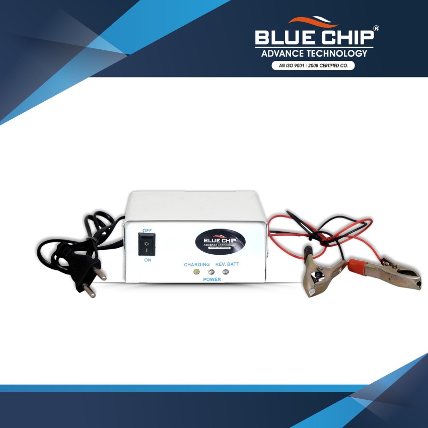 BLUECHIP Automatic Car & Bike Battery Charger 4A 12V with EU Plug for Lead  Acid Batteries Maintain and Repair Functions Price in India - Buy BLUECHIP  Automatic Car & Bike Battery Charger