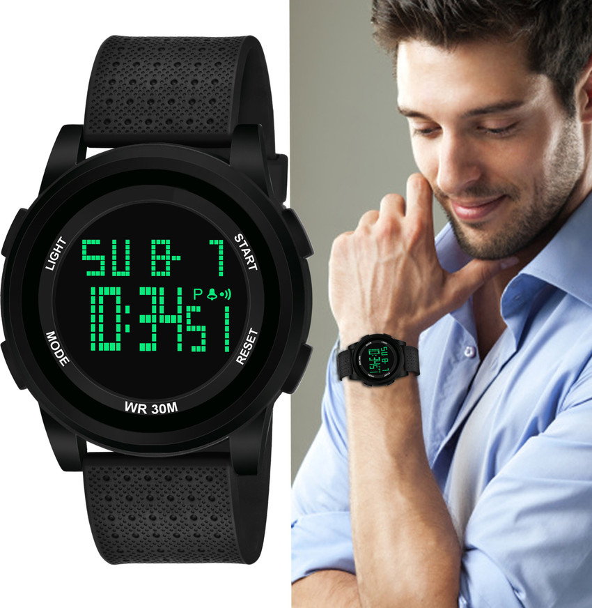 Slim digital watch online