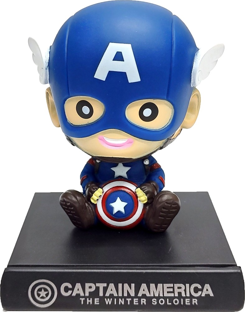 THEPARTYBOOSTER Captain Mask Marvel Avengers America Bubble Head for Desk  and Car Dashboard - Captain Mask Marvel Avengers America Bubble Head for  Desk and Car Dashboard . Buy Captain Mask America toys