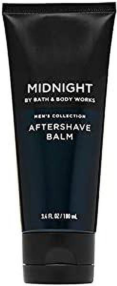 Bath and Body Works Men's Collection MIDNIGHT Aftershave Balm 3.4