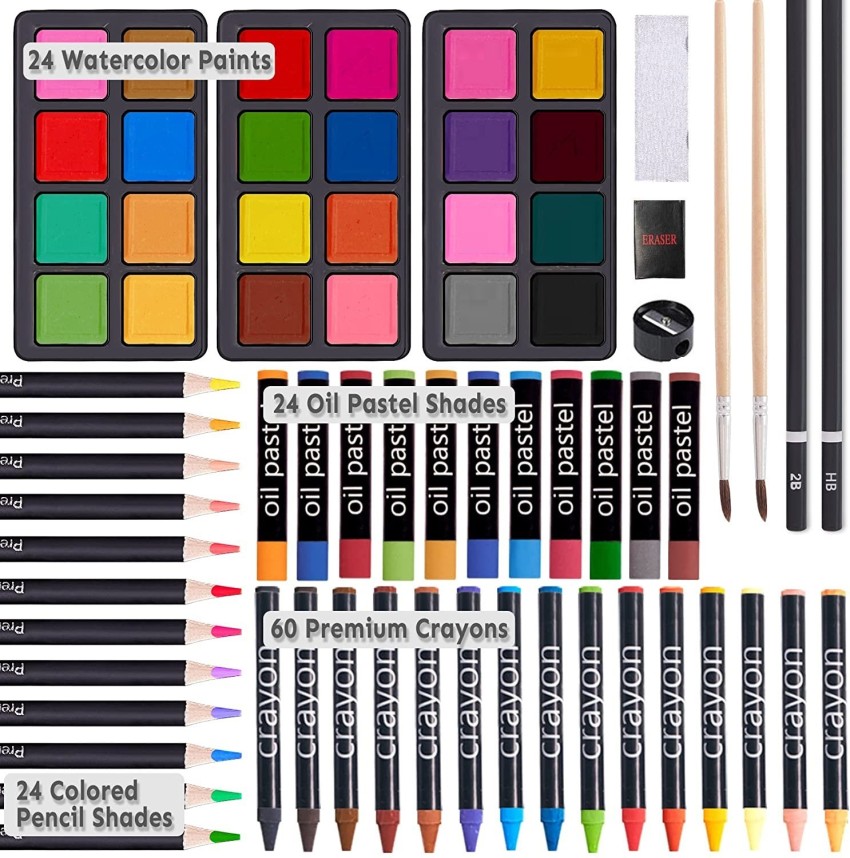 Buy Wynhard Colour Set Colour Pencils Set Drawing Pencils for Artists Kit  Drawing Kit Artist Pencil Set Sketching Kit Art Kit Supplies Pencil Colours Color  Pencil Charcoal Pencils Sketch Pencils Set 145Pc