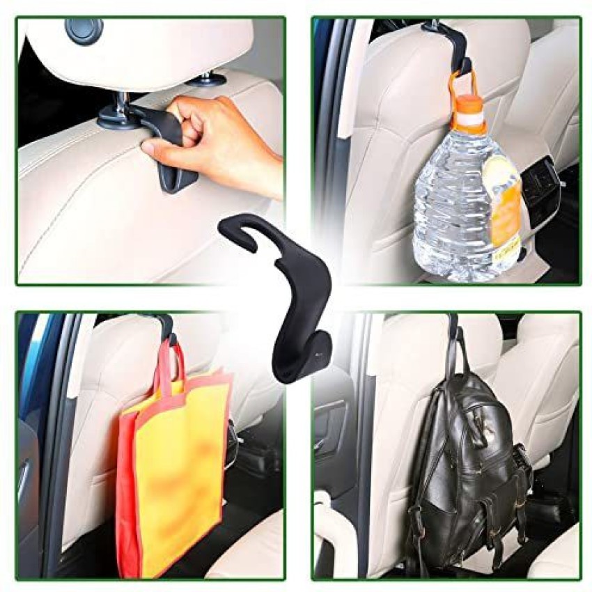 JEVOX Universal Head Rest Hook, Car Hooks for Handbag,(Black Pack of 4 Pcs)  Car Storage Bag & Bin Price in India - Buy JEVOX Universal Head Rest Hook, Car  Hooks for Handbag,(Black