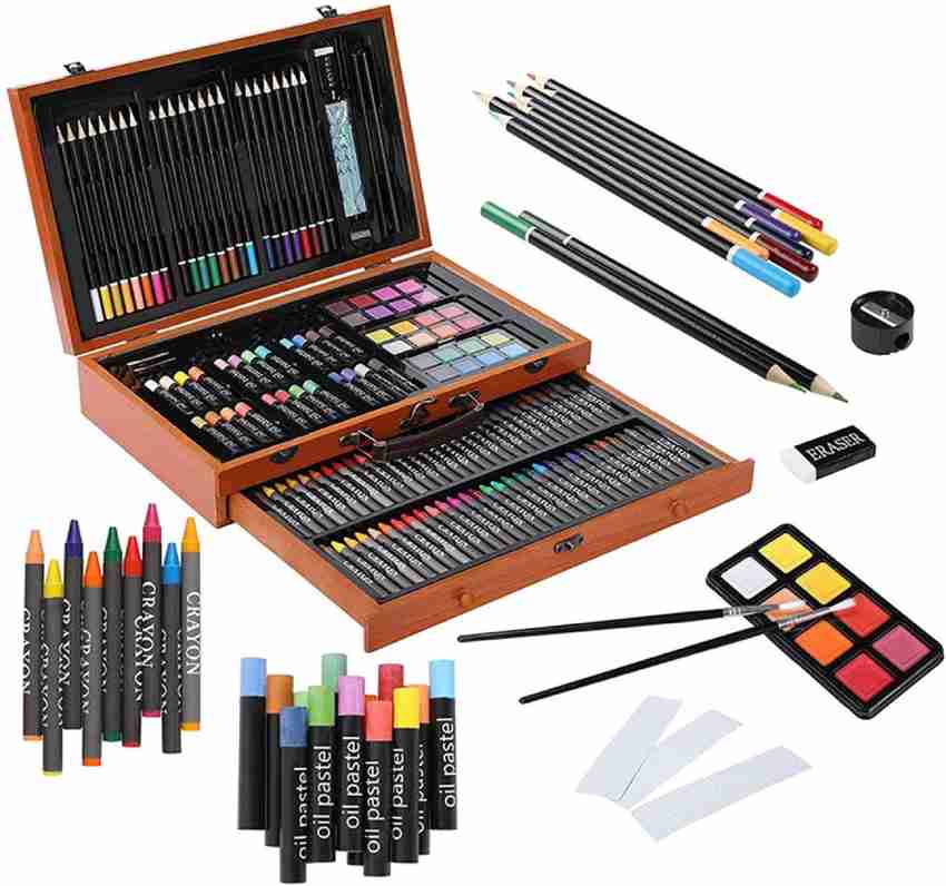 Wynhard Art Color Pencil Set 142 Pieces Round