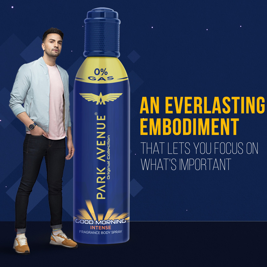 PARK AVENUE Good Morning Intense Perfume Body Spray For Men