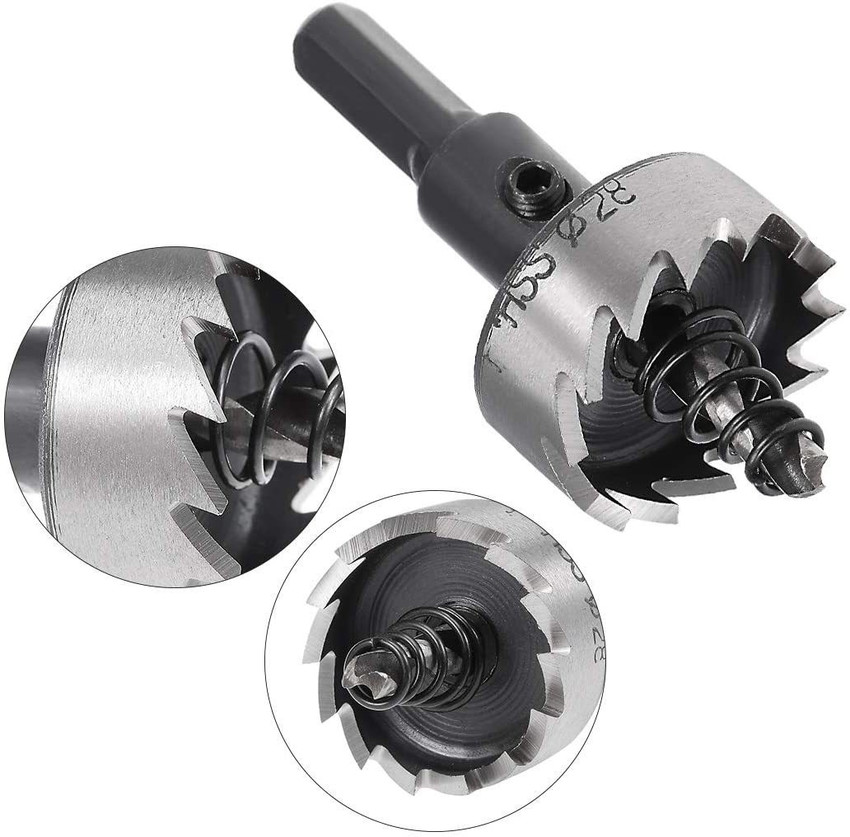 uptodatetools 28mm HSS Drill Bit Hole Saw Cutter for Metal Alloy Wood Price in India Buy uptodatetools 28mm HSS Drill Bit Hole Saw Cutter for Metal Alloy Wood online at Flipkart