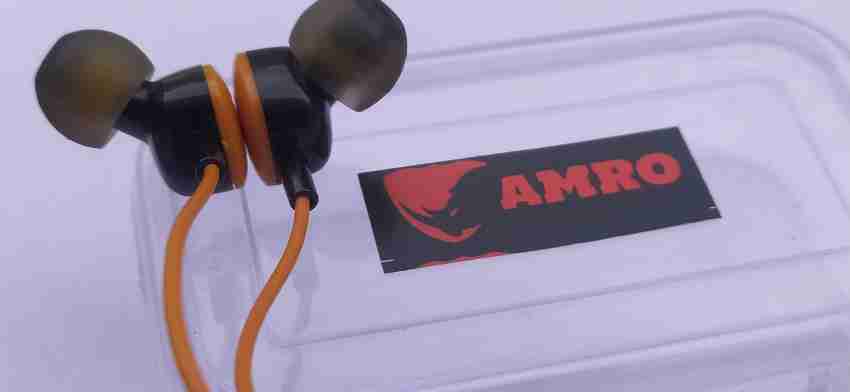 Amro Basic Real OG fatboy wired earphones under 200 RUPEES limited