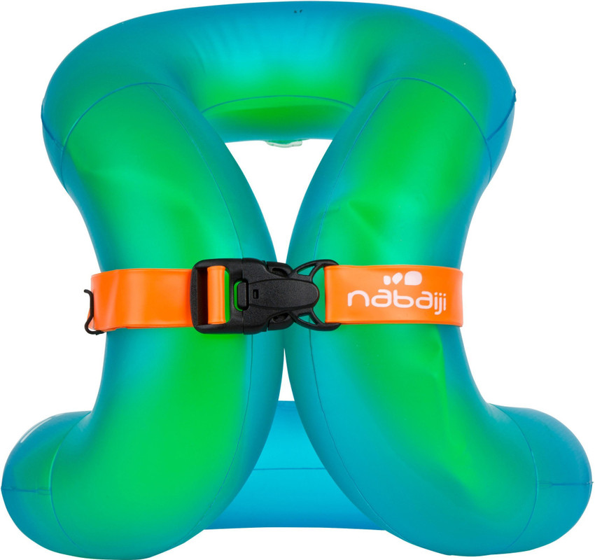 NABAIJI Swimming Inflatable Vest 18 30 kg Green Inflatable