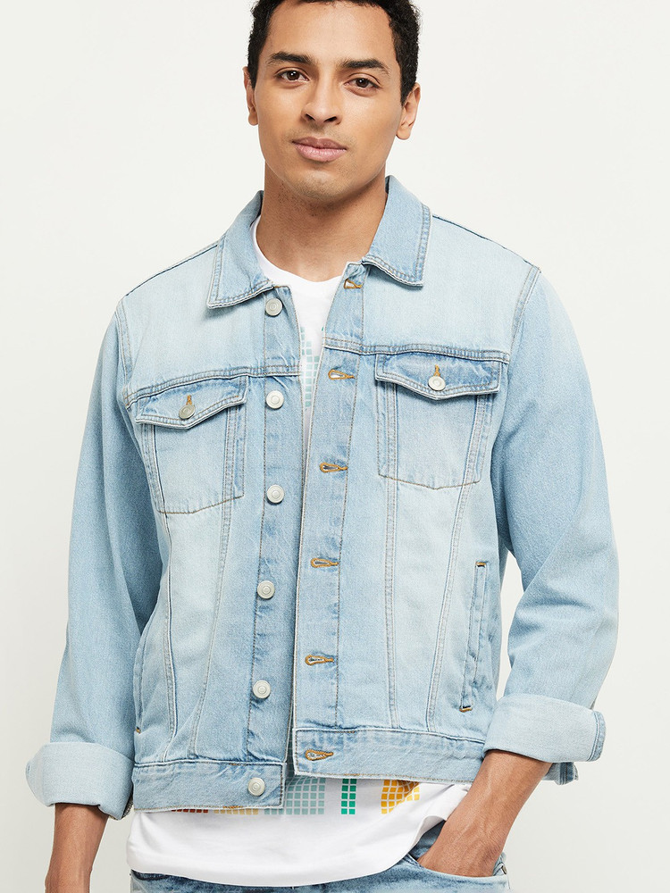 MAX Full Sleeve Solid Men Jacket Buy MAX Full Sleeve Solid Men