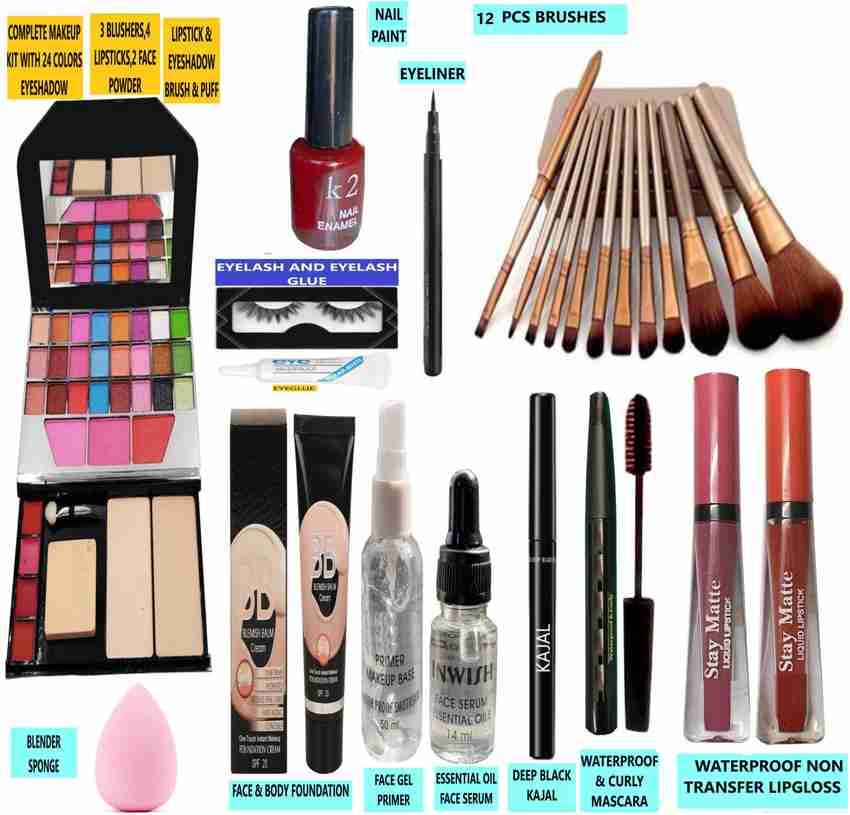INWISH BEST QUALITY NEW COMPLETE MAKEUP KIT SUITABLE FOR ALL SKIN TYPES  25BA-09 - Price in India, Buy INWISH BEST QUALITY NEW COMPLETE MAKEUP KIT  SUITABLE FOR ALL SKIN TYPES 25BA-09 Online