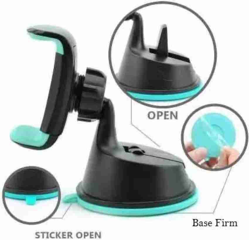 Universal 360 Degree Rotation Curved Car Dashboard Mount Mobile Holder Stand  - Sale price - Buy online in Pakistan 