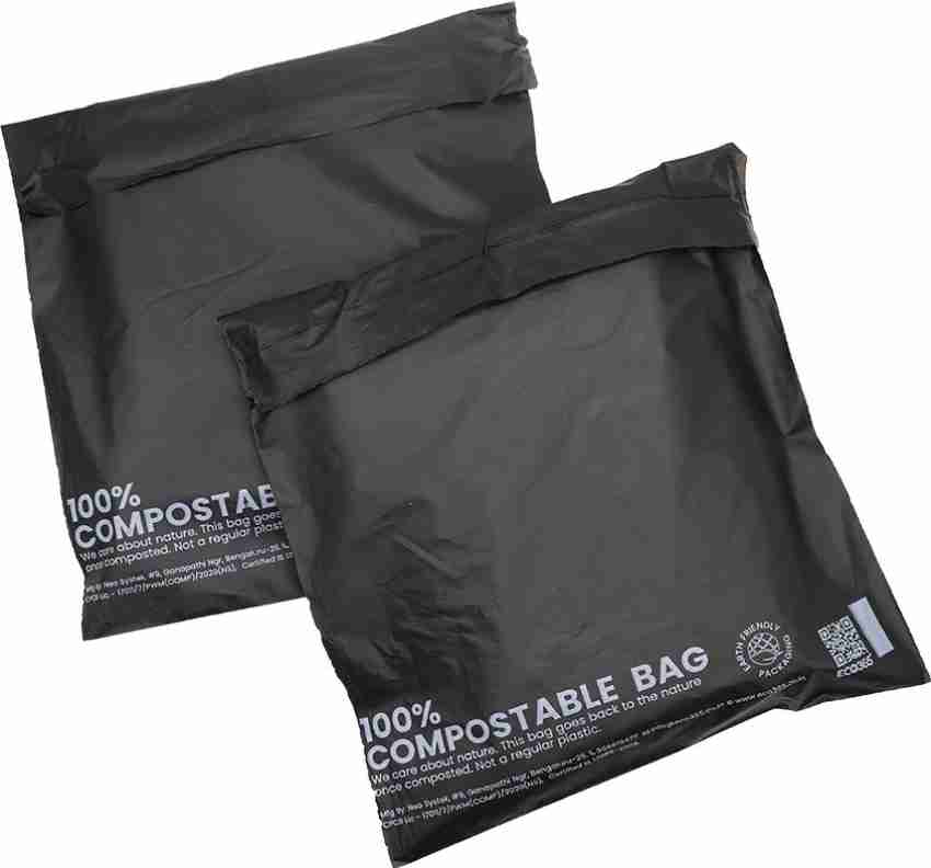 Compostable Transparent Flap Bag for Shirts, T-Shirts, Garments (Size: —  ECO365