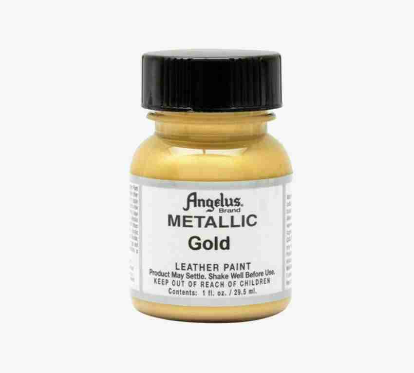 Angelus Acrylic Leather Paint 1oz Metallic Gold