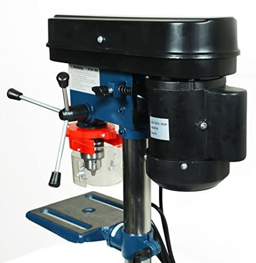 Portable bench drill clearance