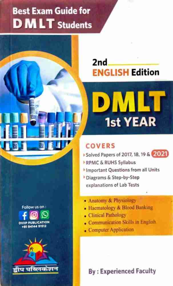 DMLT 1st Year Solved Question Paper, 40% OFF