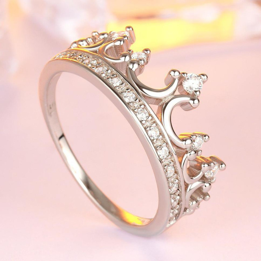 SILVERSHOPE Silver Diamond Ring Price in India Buy SILVERSHOPE