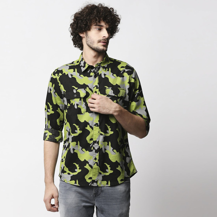 Camo shirt black jeans on sale