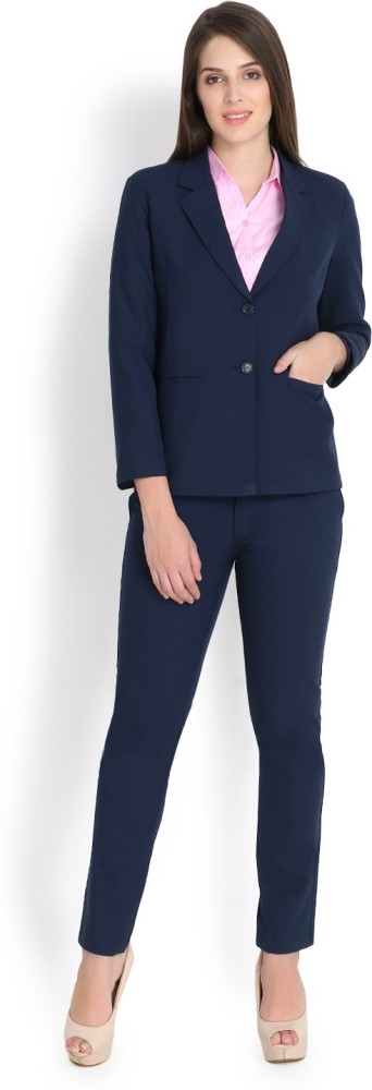 Niyo Girls Formal Solid Women Suit - Buy Niyo Girls Formal Solid Women Suit  Online at Best Prices in India