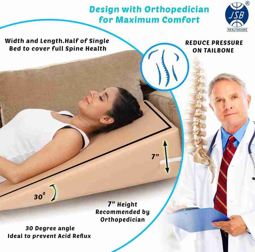 30 degree clearance bed wedge pillow