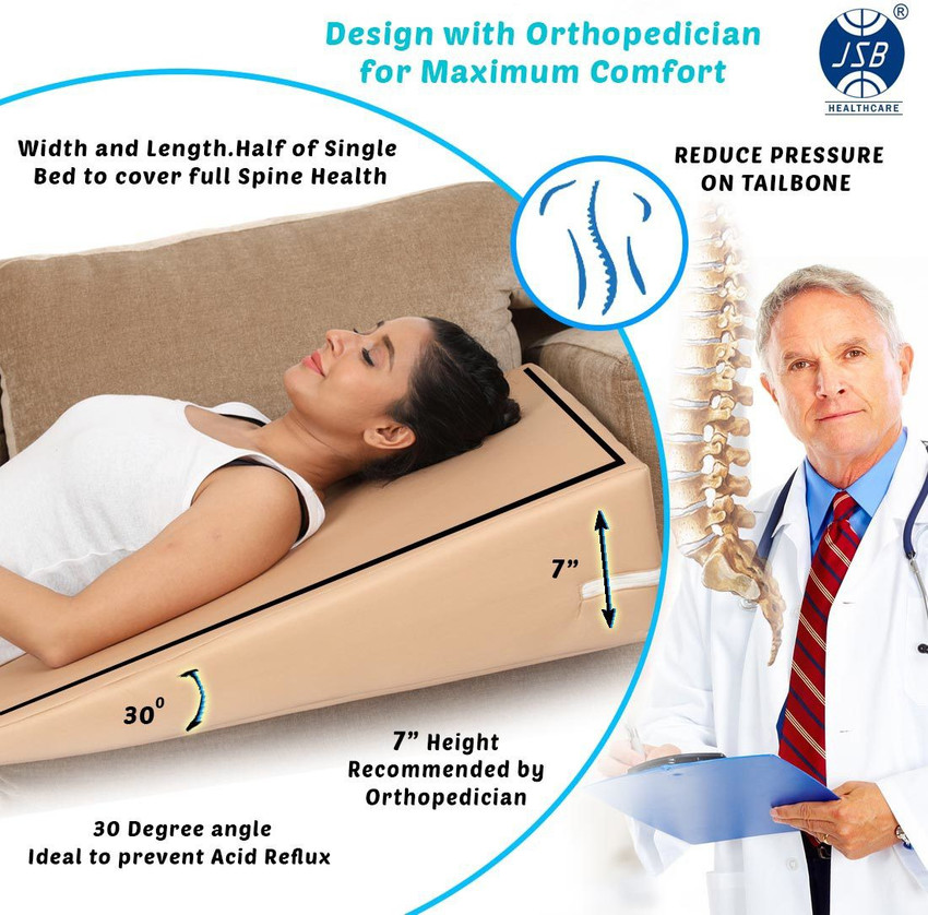 Wedge pillow 30 degree angle 2025