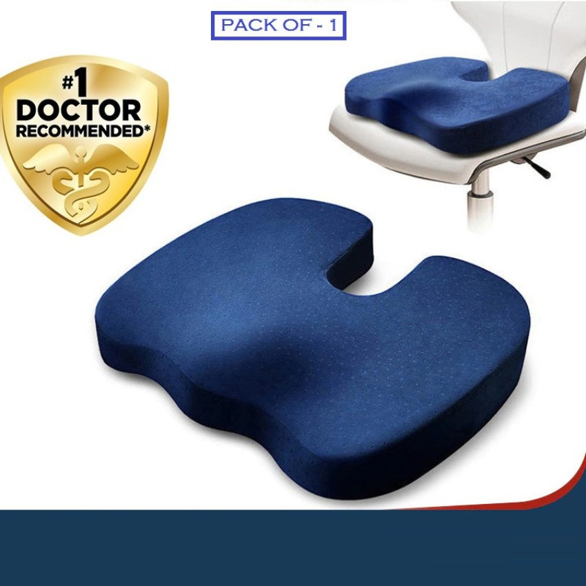 4V1 ™ Dr. Ortho Coccyx Cushion for Lower Back, Sciatica, Tailbone