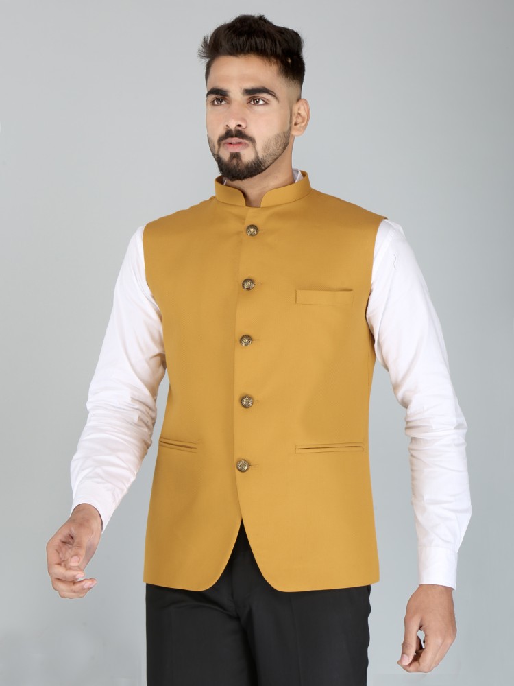 Mustard yellow hotsell vest mens