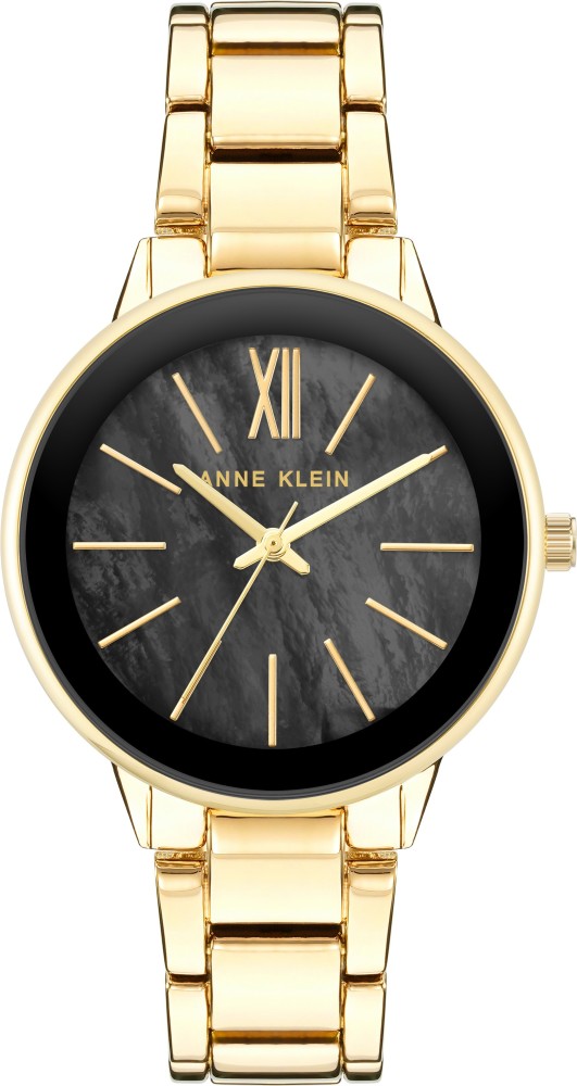 Anne klein shop women's gold watch