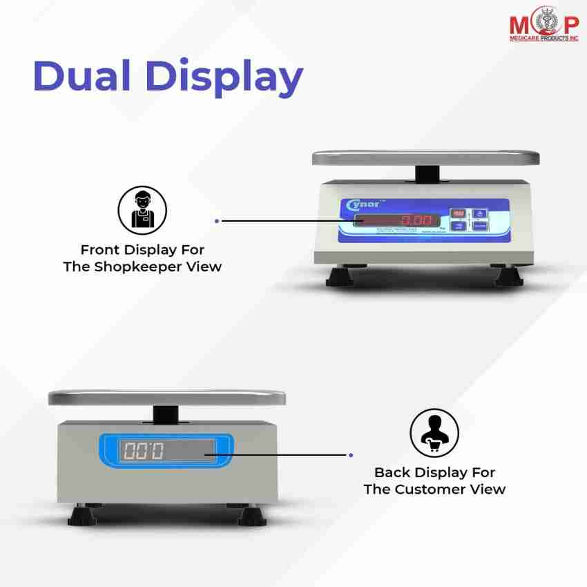 Buy Paxmax Digital Weighing Machine Scale With Front And Back