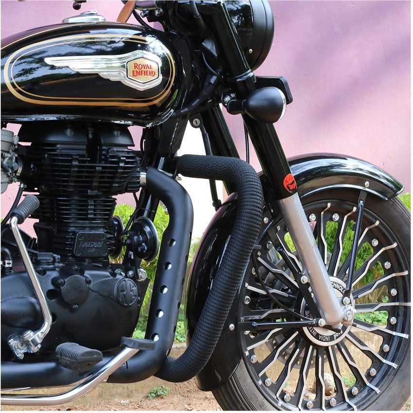 Royal enfield classic 350 silencer online cover